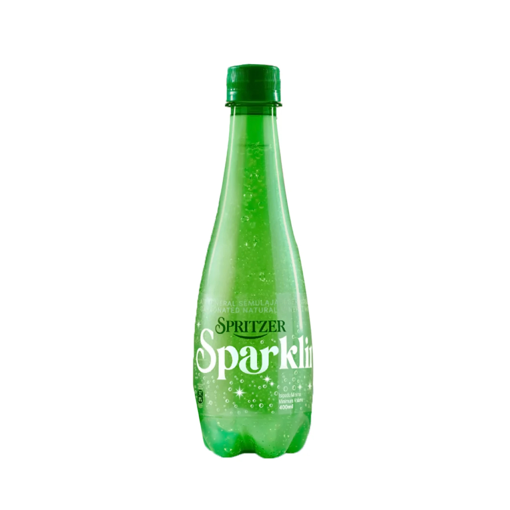 SPRITZER Sparkling Water 400ml (1's / 24's) - Original for Air Sparkling, Carbonated Water