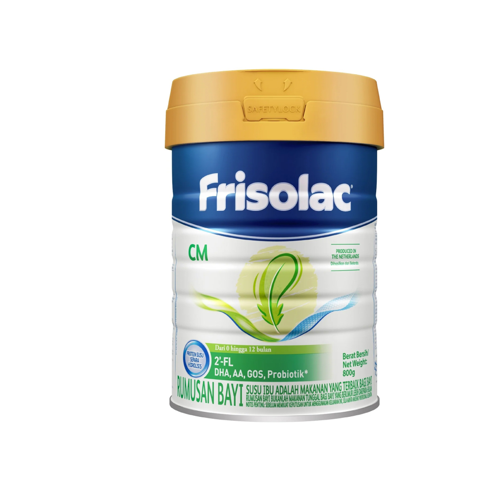 FRISOLAC CM (400g / 800g) for 0-12 Months for Baby Milk Formula with Probiotics, Susu Formula