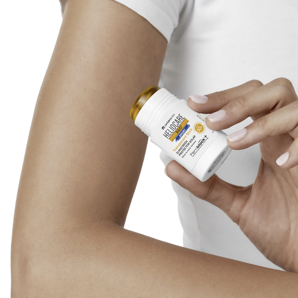 HELIOCARE 360 Sport Transparent Stick Spf50+ 25g for Sport Sunscreen, Sport Sunblock