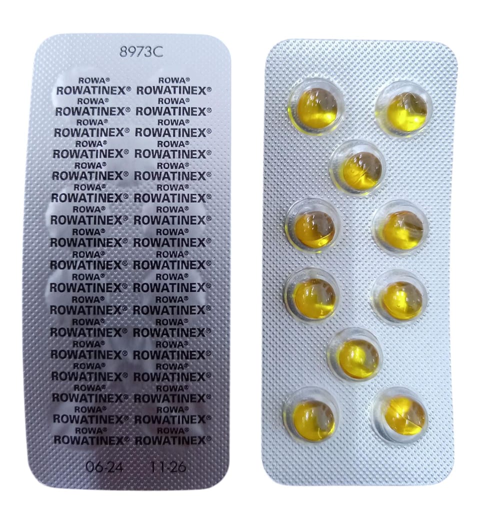 ROWATINEX 100's for Urinary Tract Relief, Kidney Stone Relief