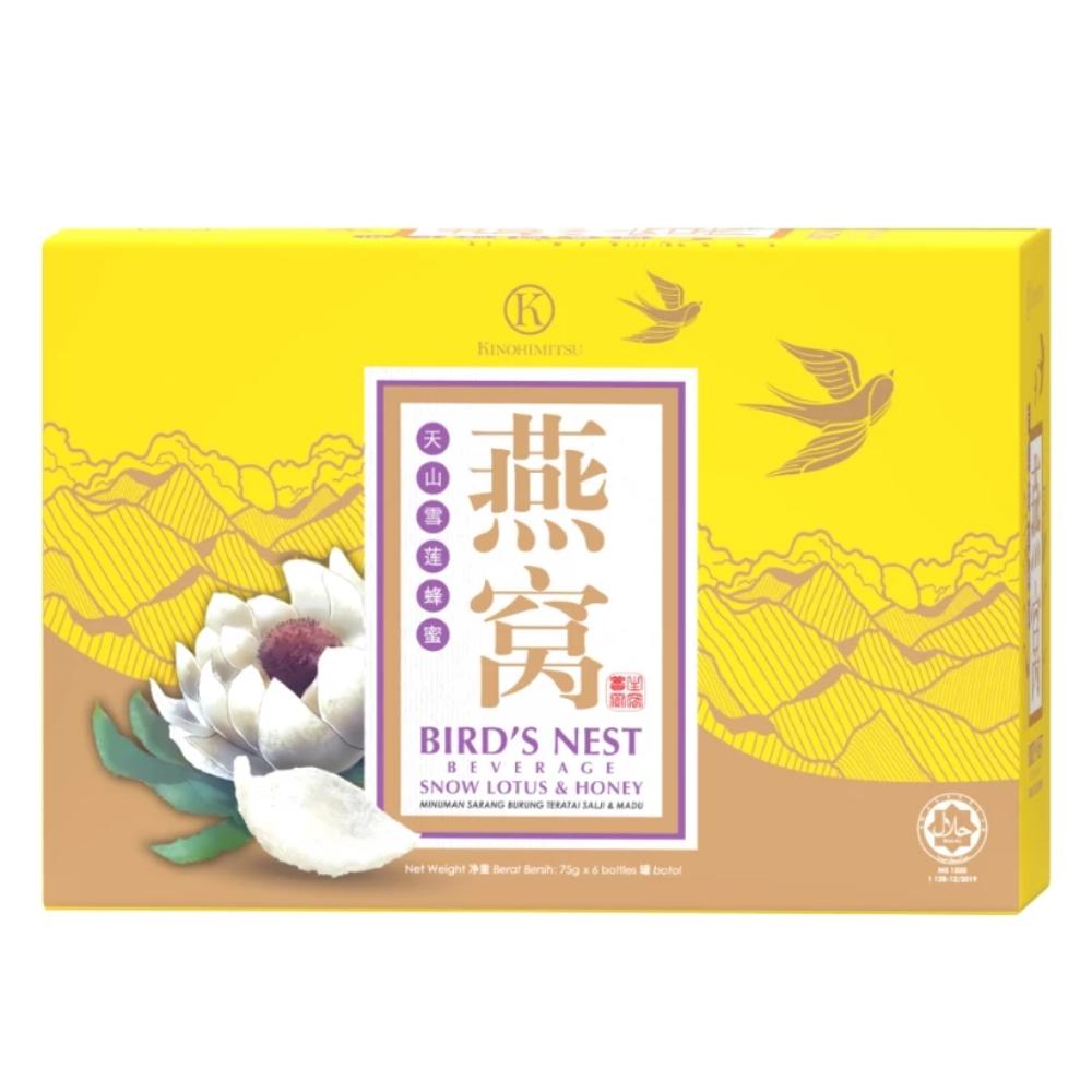 Kinohimitsu Snow Lotus Bird'S Nest 75ML X 6'S