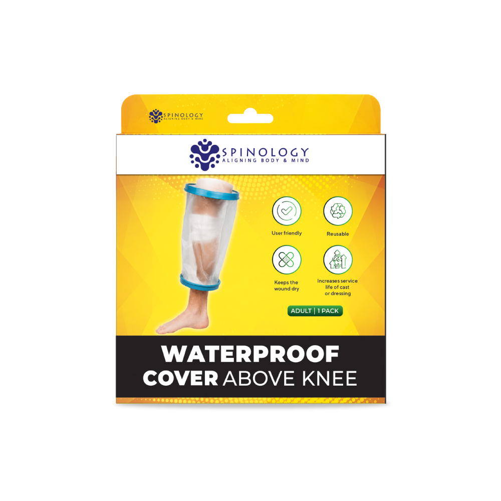 SPINOLOGY Waterproof Cover 1's - Above Knee, Foot, Below Knee, Forearm for Waterproof Cast Cover