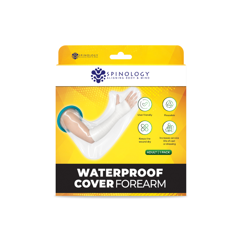 SPINOLOGY Waterproof Cover 1's - Above Knee, Foot, Below Knee, Forearm for Waterproof Cast Cover