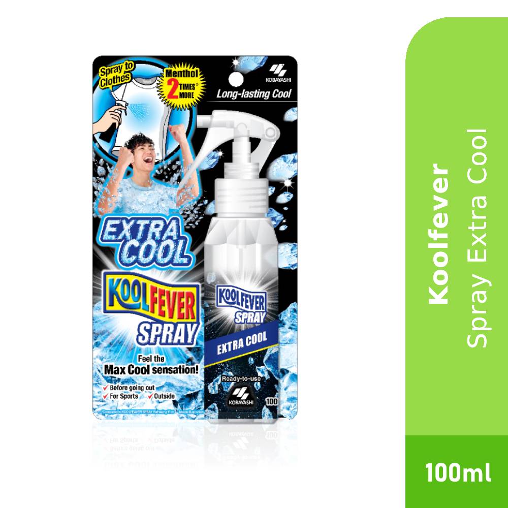 KOOLFEVER SPRAY REFERESHING MINT 100ML - EXTRA COOL