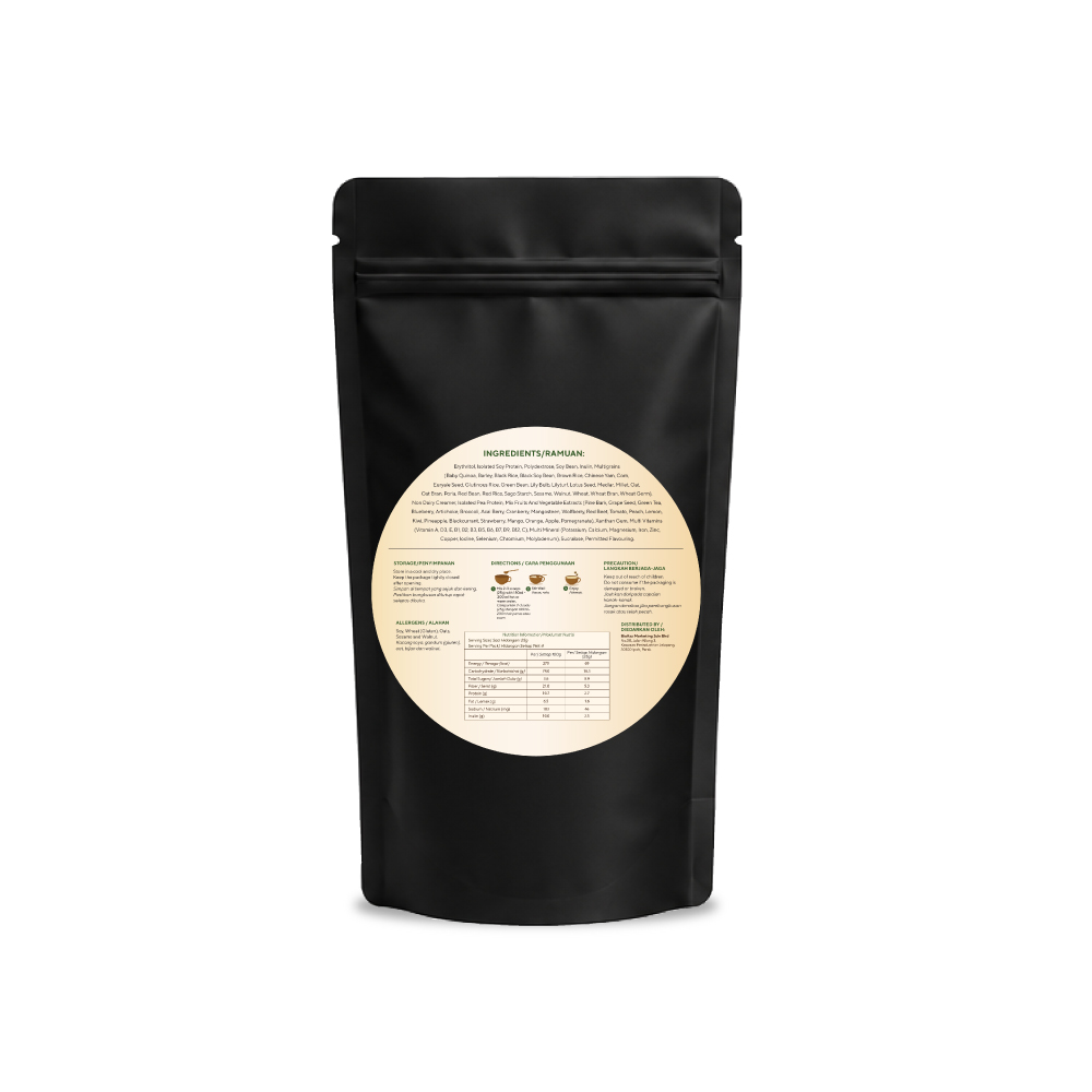 NUTRILICIOUS Grains 365 100g for Instant Multigrain Powder, Freshly Made Daily, Multigrain Drink