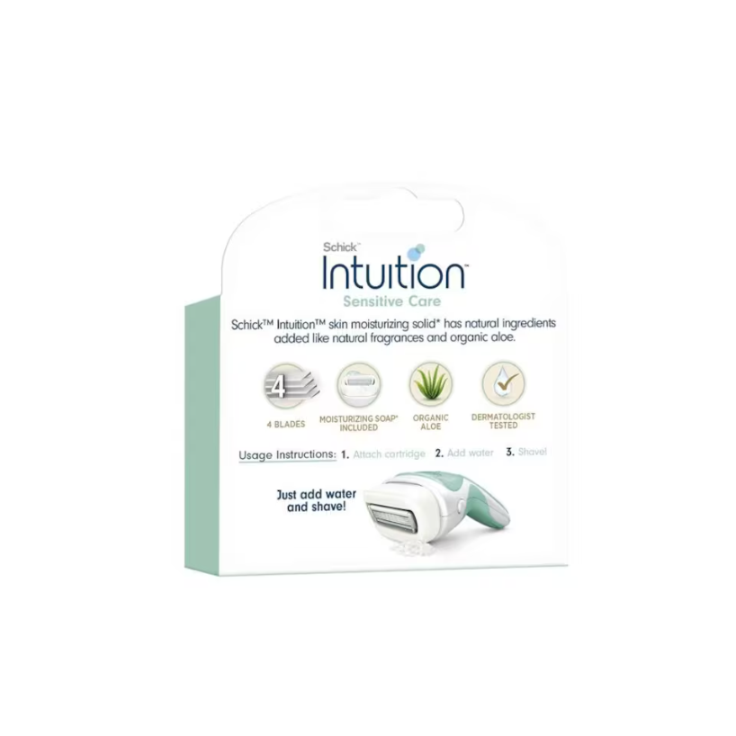 SCHICK INTUITION SENSITIVE REFILL 3S