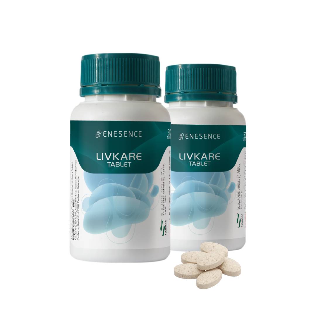ENESENCE LIVKARE TABLET 30'S X 2 for Liver Supplement
