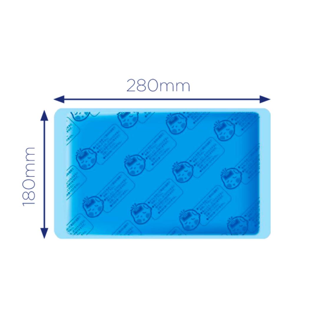 KOOLFEVER Soft Cooling Gel Pillow 1's for Fever Relief, Fever Patch, Patch Demam