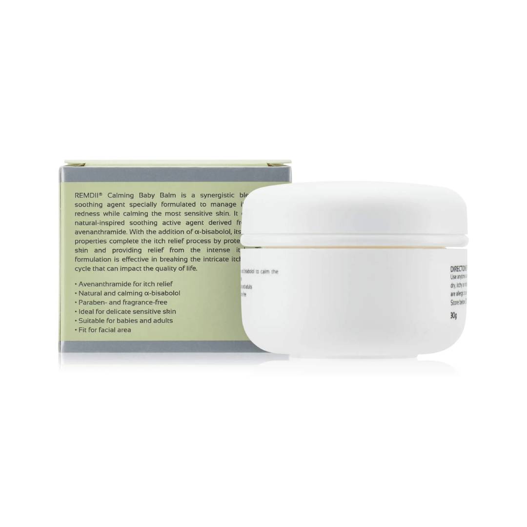 REMDII Calming Baby Balm 30g for Baby Dry Skin Balm, Itchy Skin Balm, Cream Kulit Baby