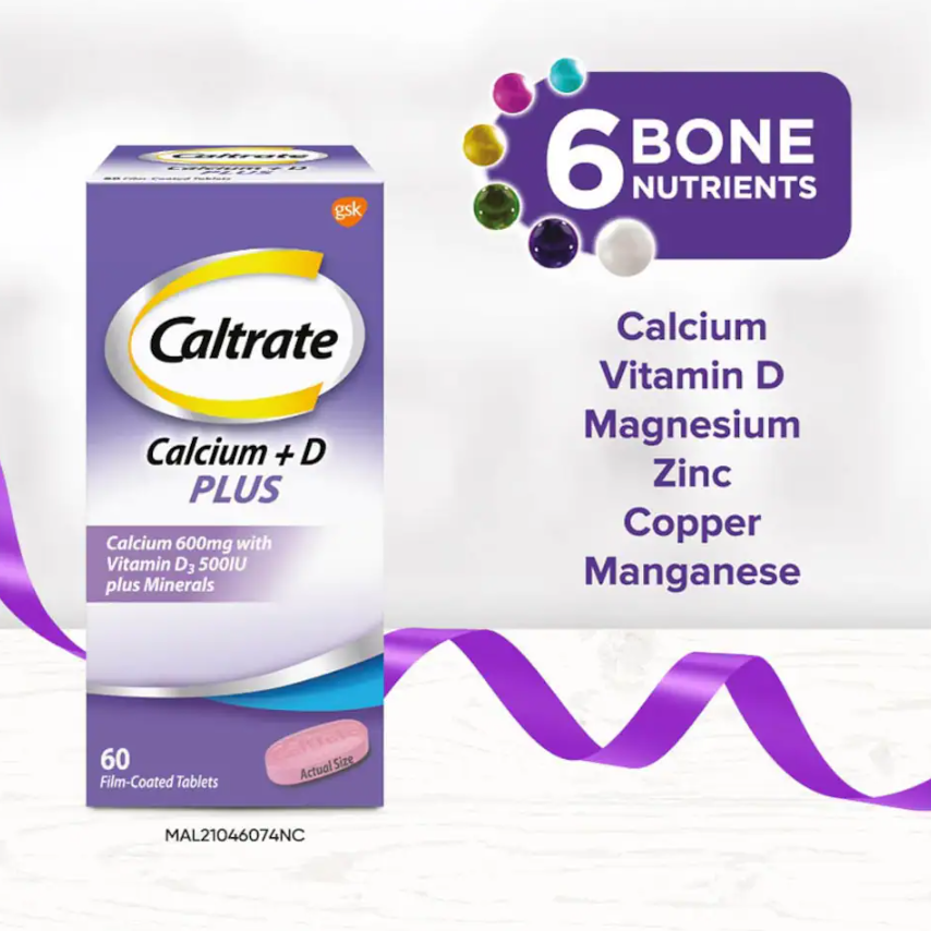 CALTRATE 600 PLUS (PURPLE) 60'S
