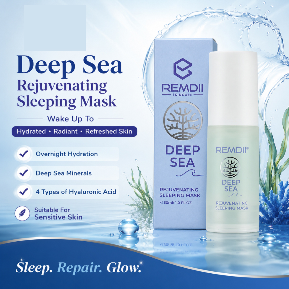 REMDII Deep Sea Rejuvenating Sleeping Mask 30ml for Face Mask, Hidrating Face Mask