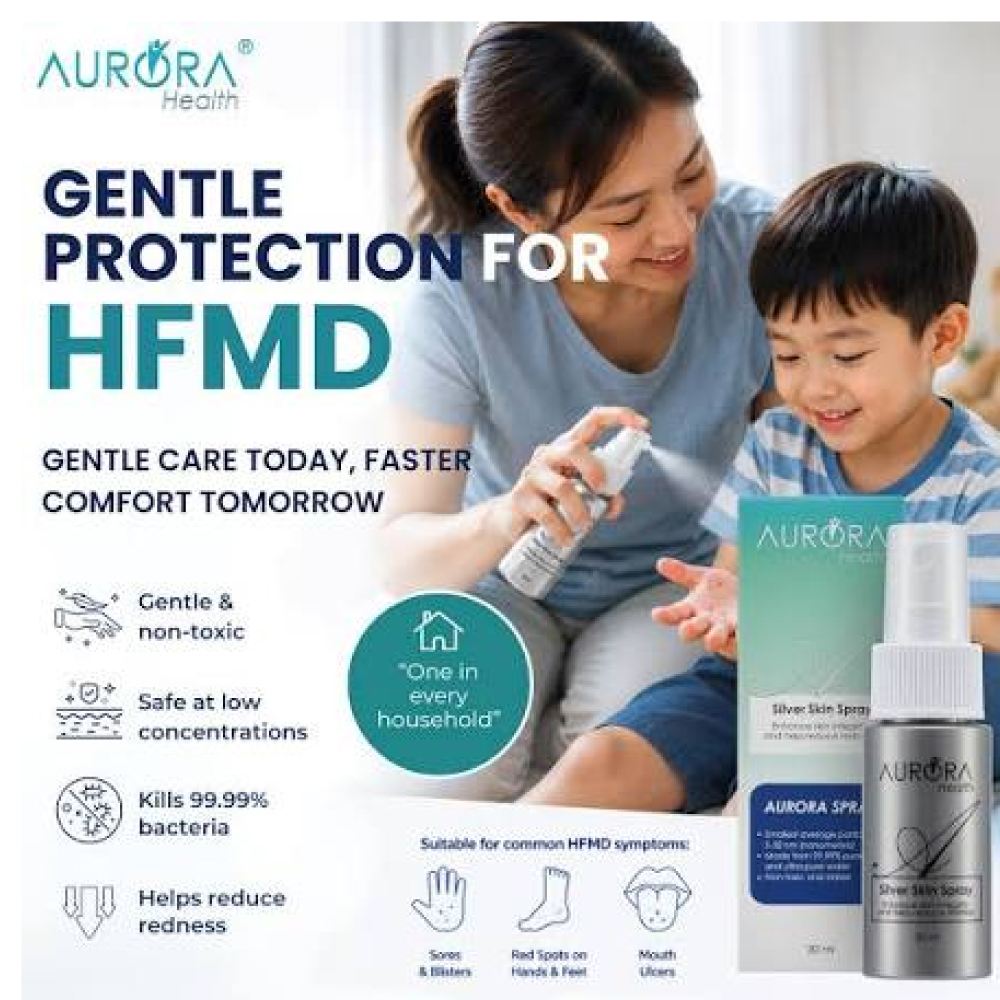 REMDII Aurora Multipurpose Skin Spray 30ml/100ml for Spray Kulit, HMFD Spray, Sembur Kulit