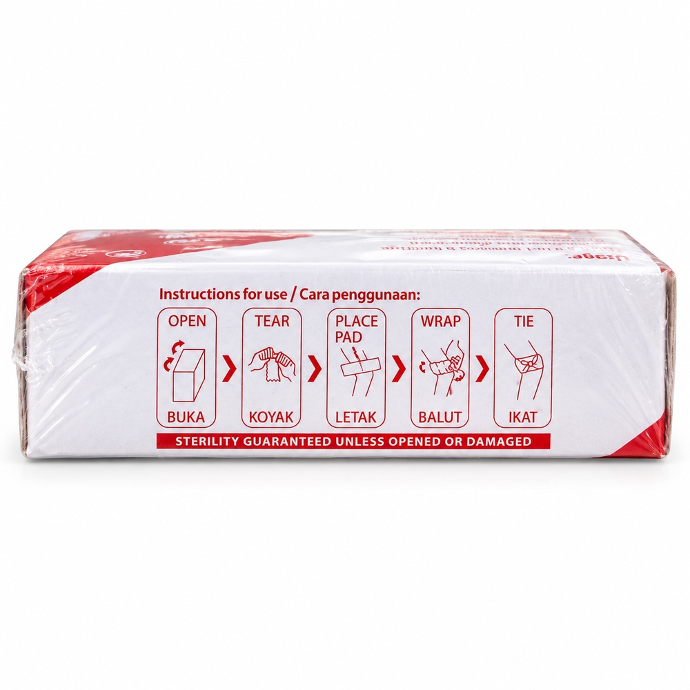 MEDISHIELD Sterile Wound Dressing No.14 for First Aid Wound Dressing, Pembalut Luka Steril
