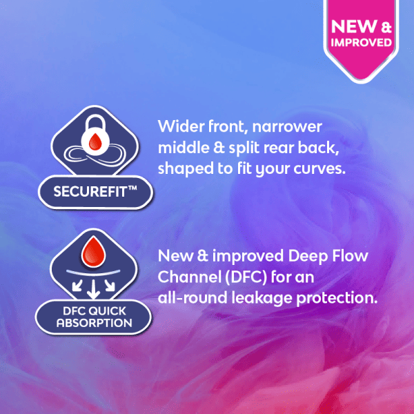 LIBRESSE Maxi Night Wings 12's 32cm, Sanitary Pad