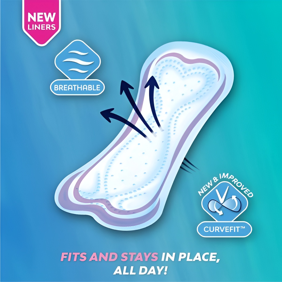 LIBRESSE Slim Unscented Pantyliners 32's