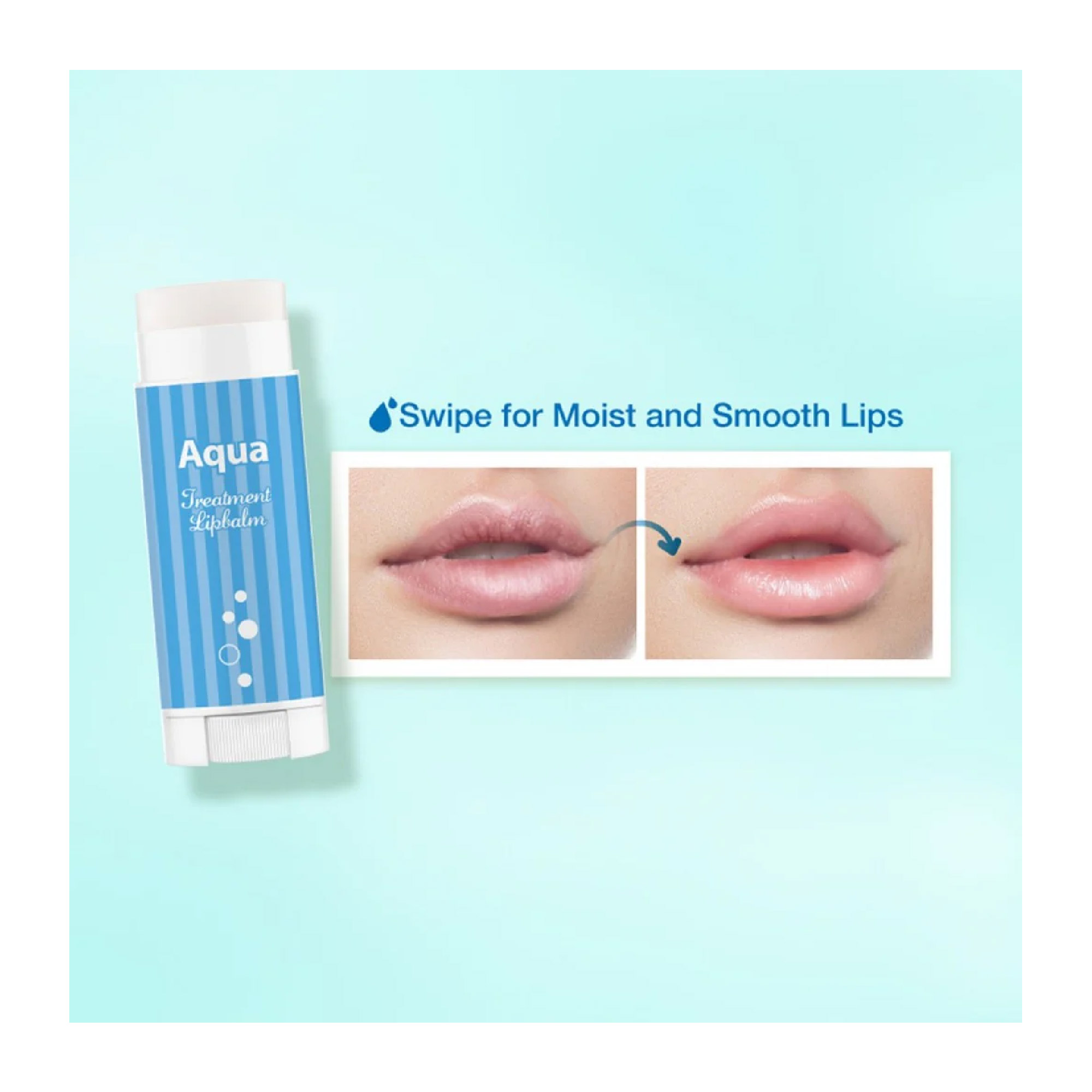 Mentholatum Aqua Treatment Lipbalm - Waterlip Fresh Peppermint 3.5G