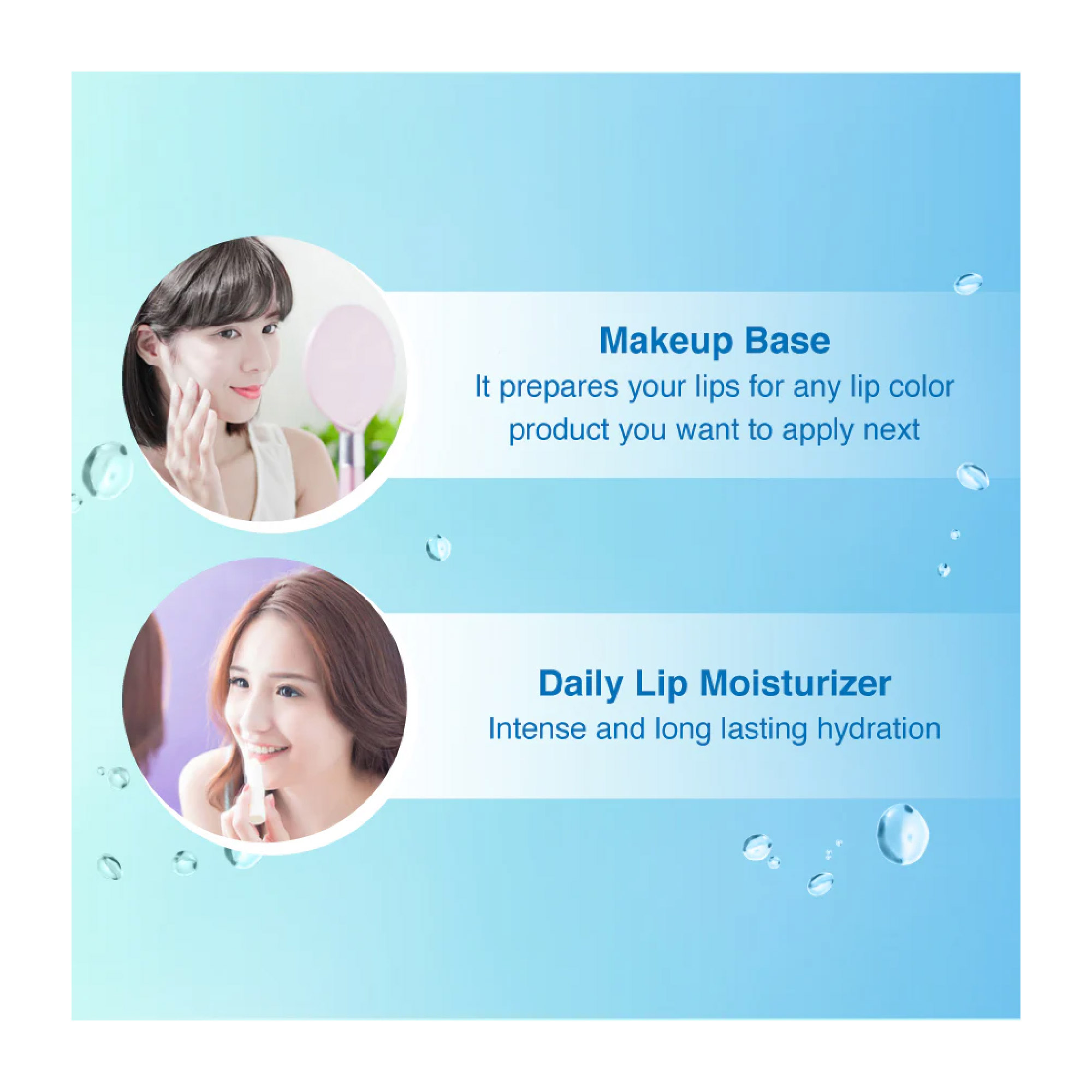 Mentholatum Aqua Treatment Lipbalm - Waterlip Fresh Peppermint 3.5G