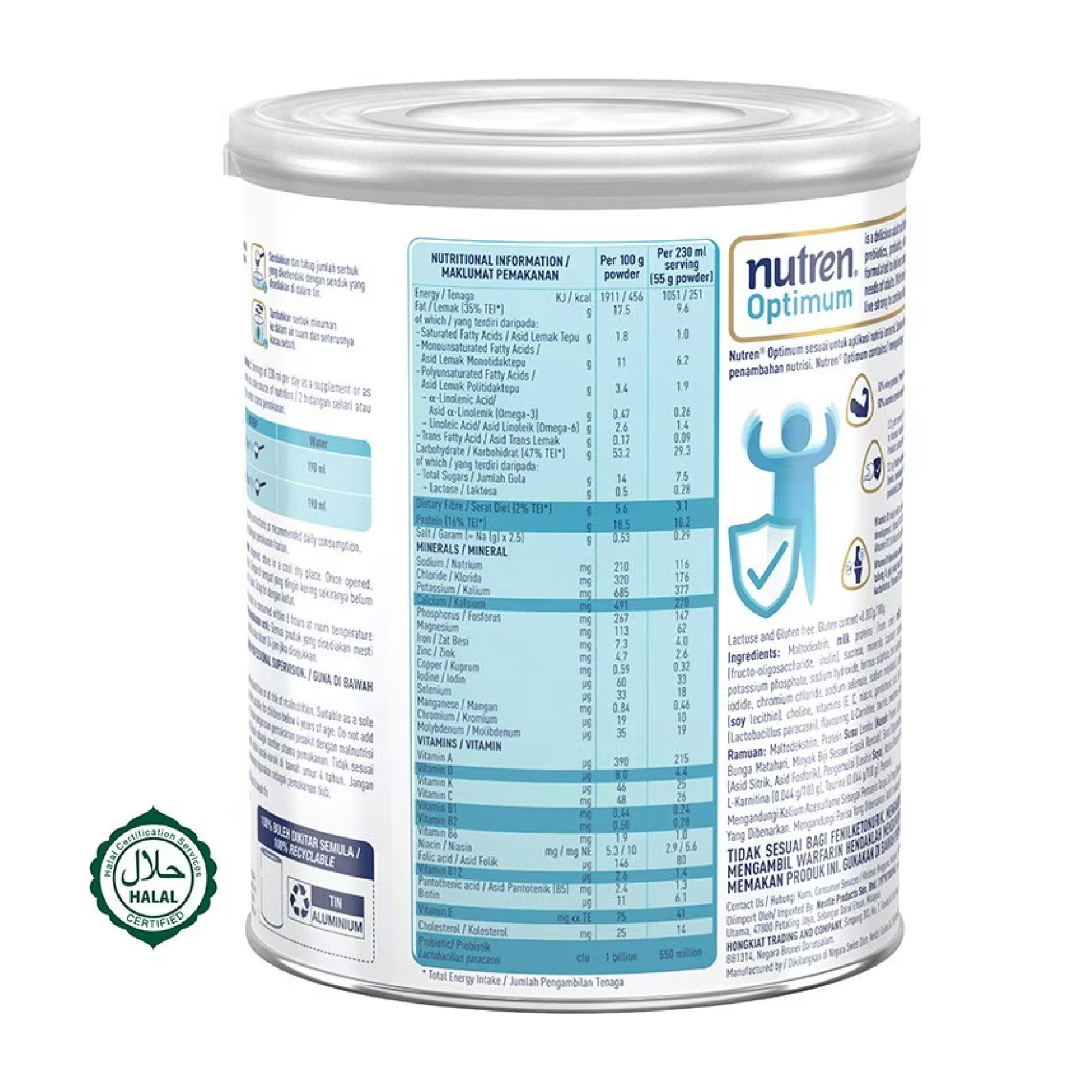 Nutren Optimum 800g