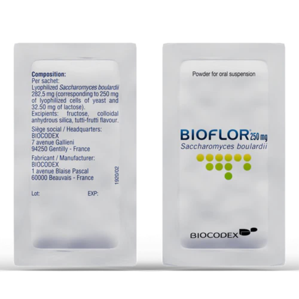 BIOFLOR 250mg Sachet 10'S - Probiotic for Gut health,生物益生菌, 肠道健康