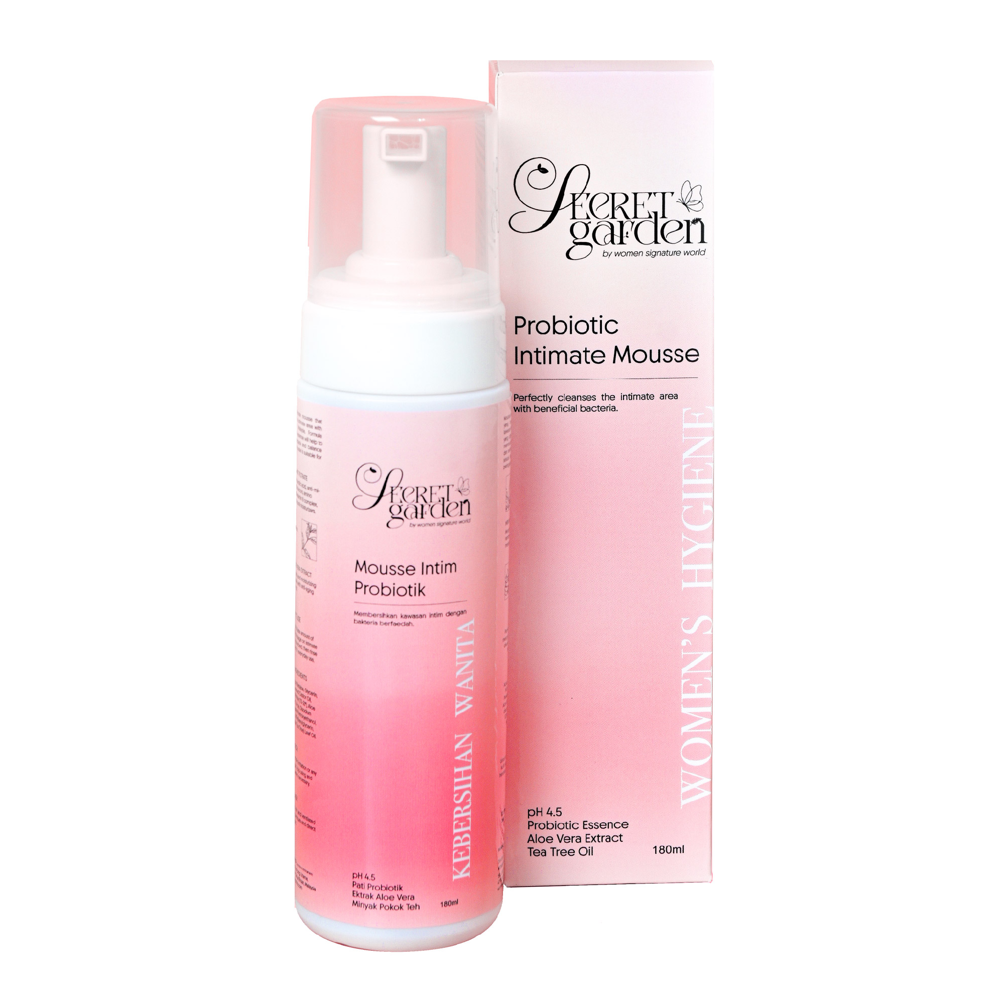 TS6 Lady Health Intensive Cleansing Mousse 180ml