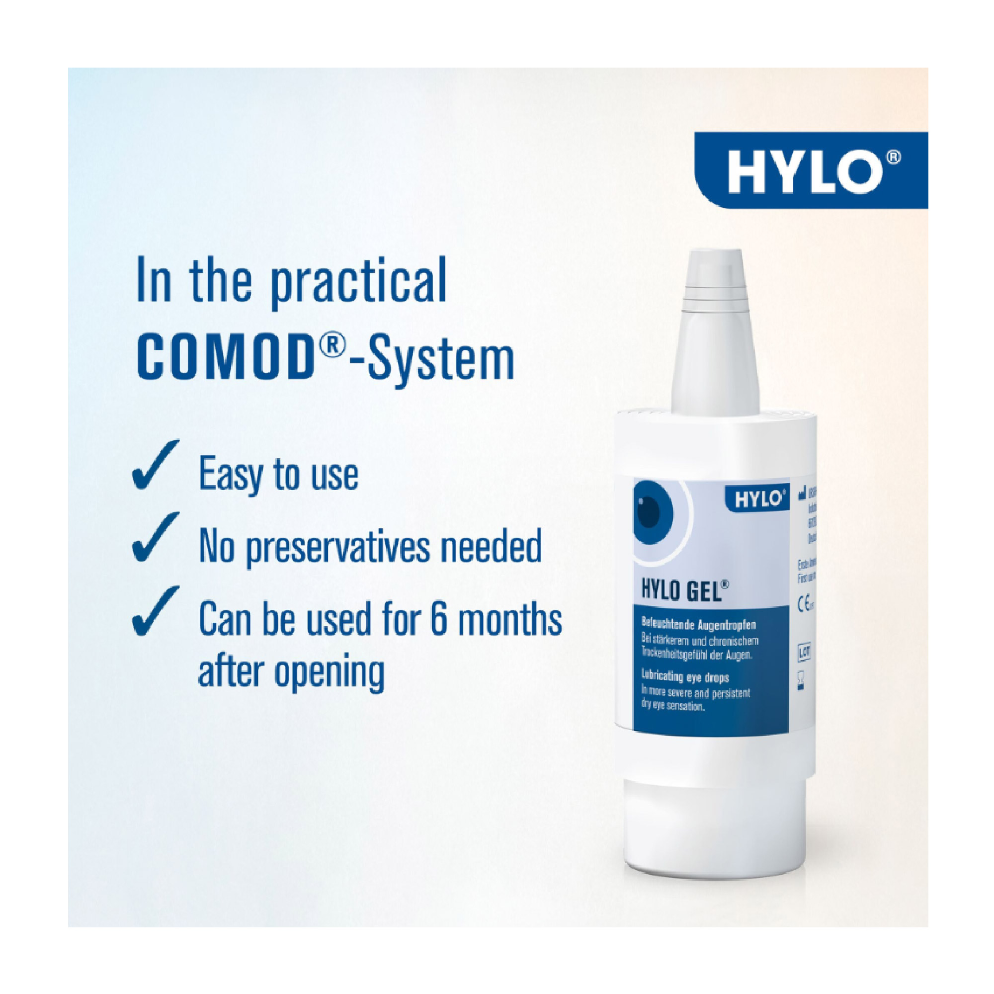 Hylo-Gel 2MG/ML Eye Drops 10ML