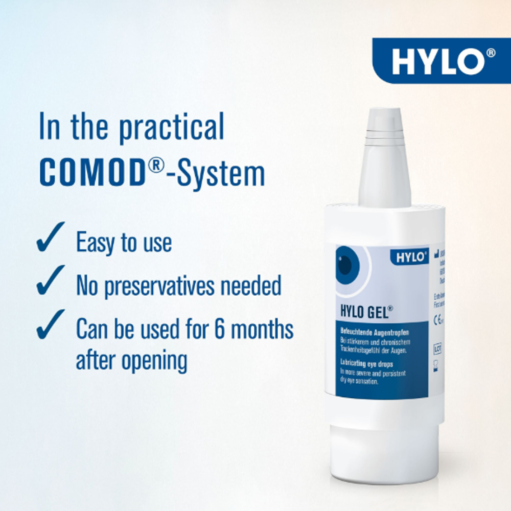 Hylo-Gel 2MG/ML Eye Drops 10ML
