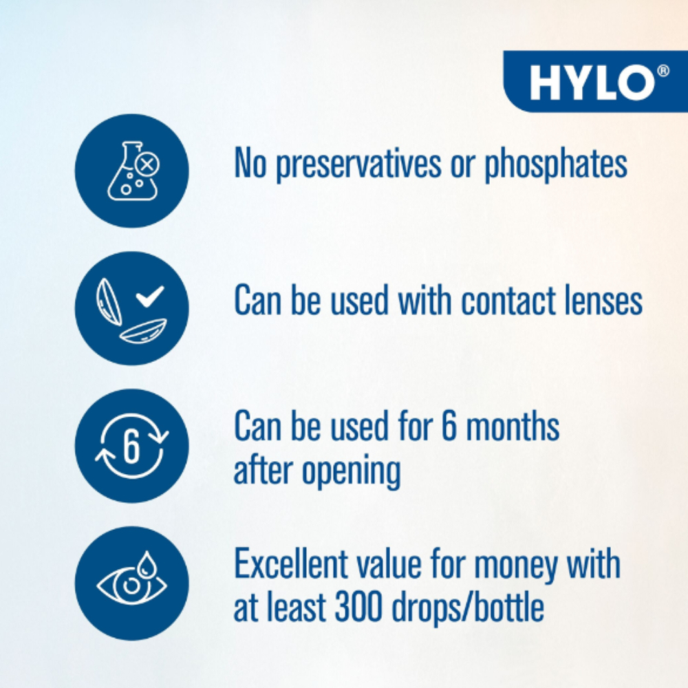 Hylo-Gel 2MG/ML Eye Drops 10ML