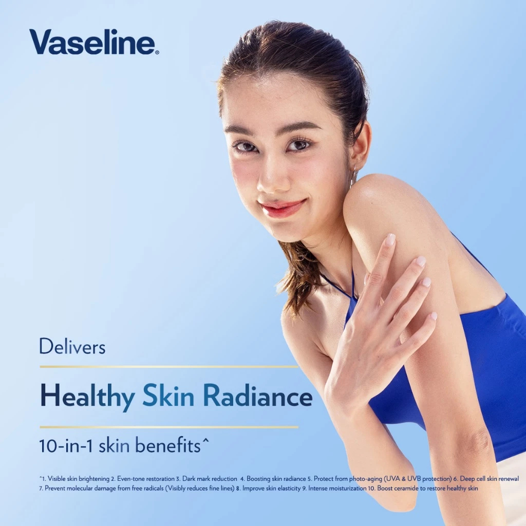 VASELINE Healthy Bright Perfect Youth Pro-Age Repair Lotion 320ml, 保湿滋润, 滋润肌肤