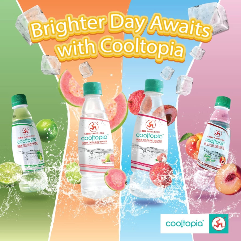 THREE LEGS Cooltopia 320ML - Guava
