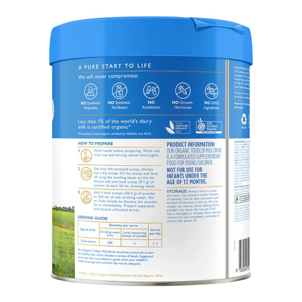 Bellamy's Step 3 Toddler Milk 800g