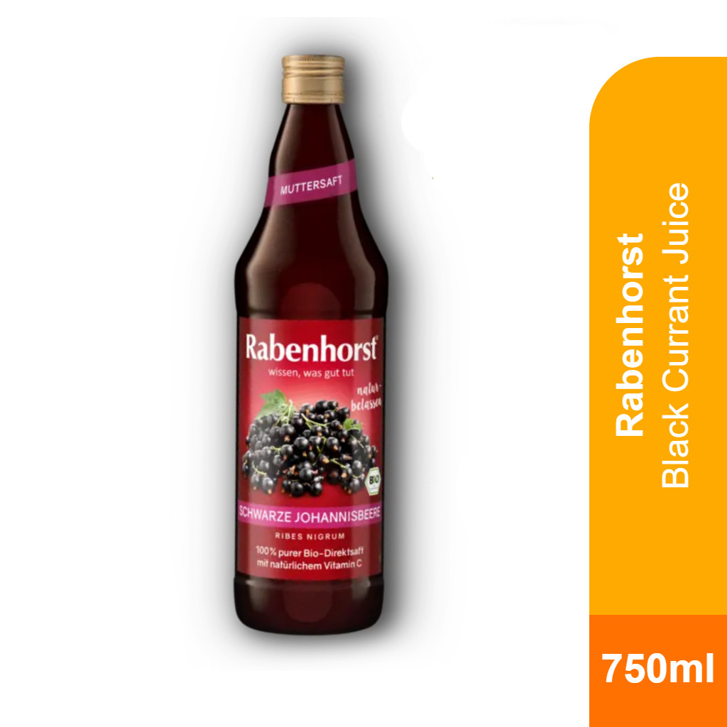 [CLR] RABENHORST Organic Blackcurrant 750ml (EXP:17/9/2026)