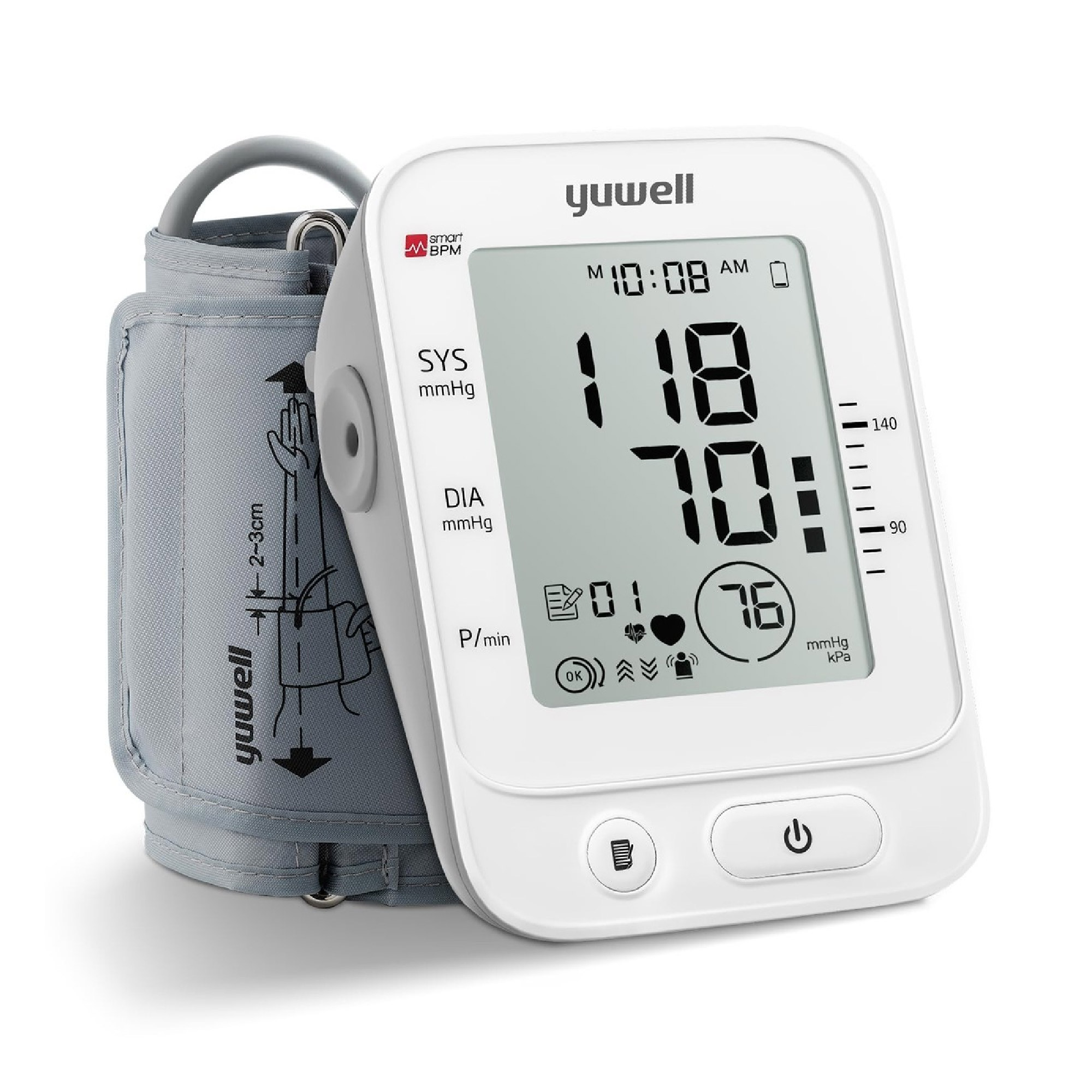 Yuwell Electronic Blood Pressure Monitor (YE 660F)