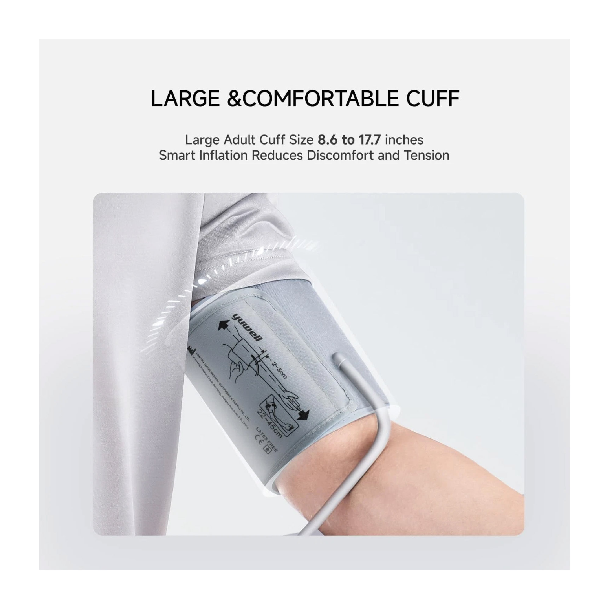 Yuwell Electronic Blood Pressure Monitor (YE 660F)