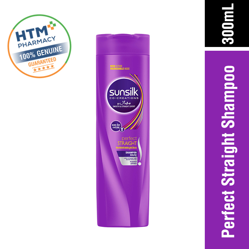 [CLR] SUNSILK SHAMPOO 300ML/ 320ML - PERFECT STRAIGHT (NEW) (EXP: 14/10/2026)