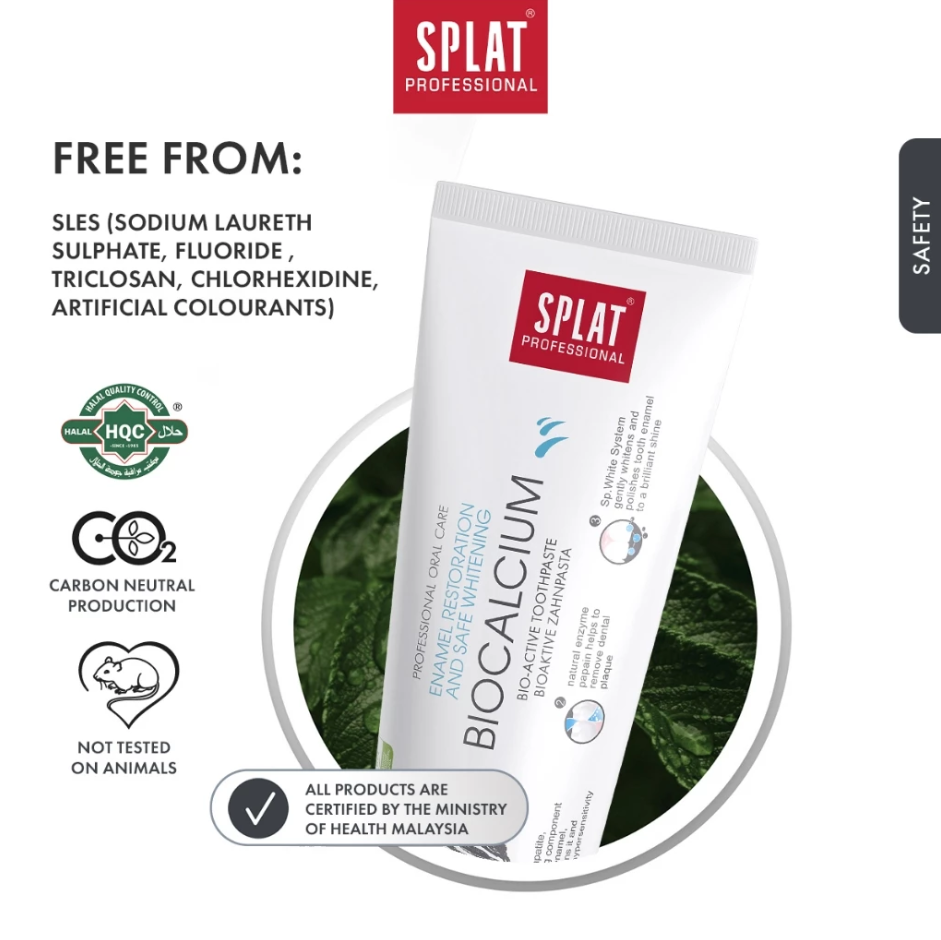 SPLAT Professional Biocalcium Whitening Toothpaste 100ml