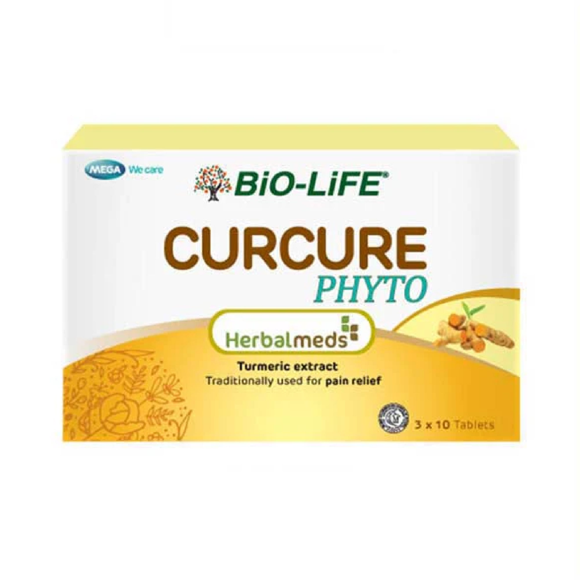 Bio-Life Herbalmeds Curcure Phyto 30'S