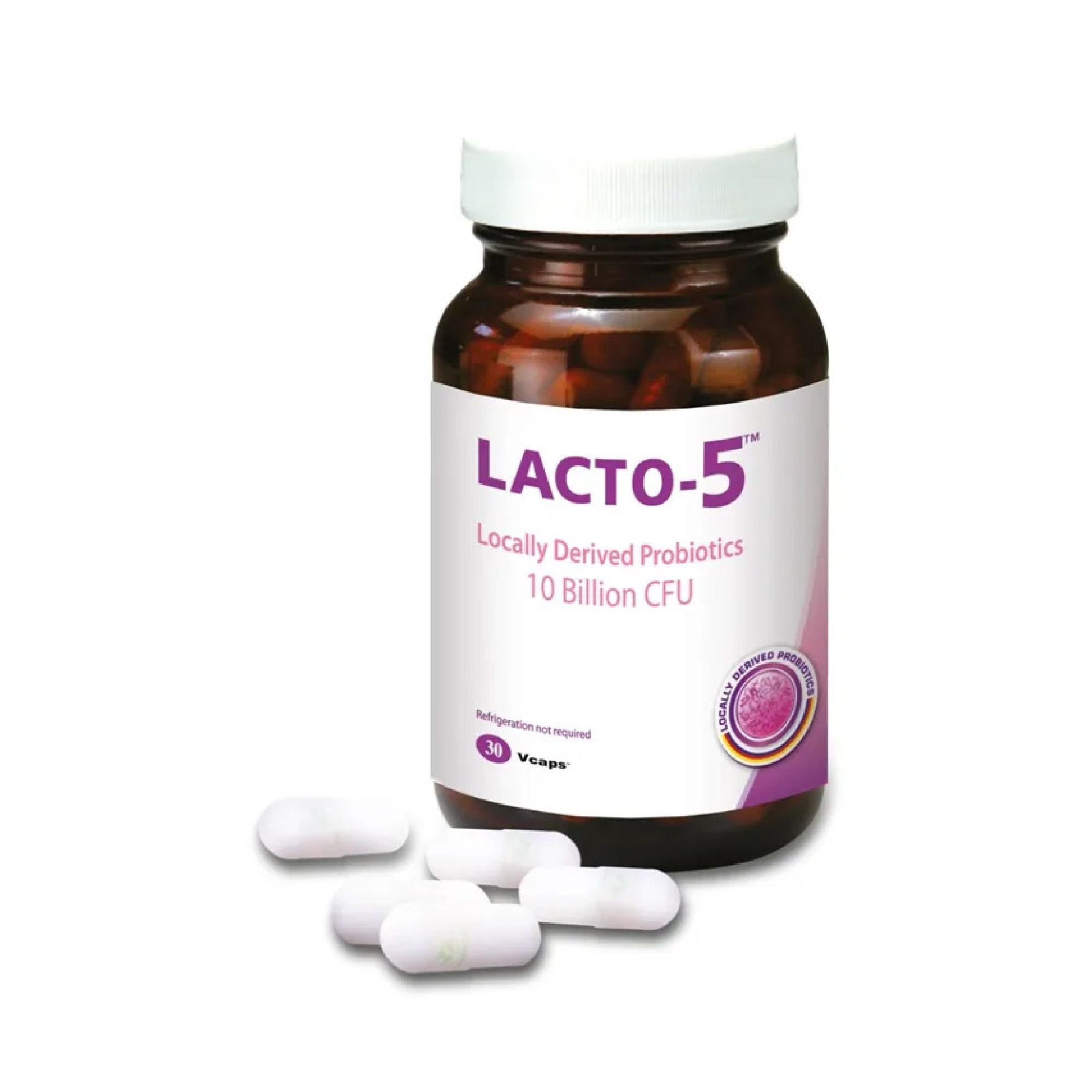 [CLR] THC Lacto-5 30's for Digestion & Gut Health with Probiotic Supplement, Lactobacillus Rhamnosus [EXP: 22/07/2026]
