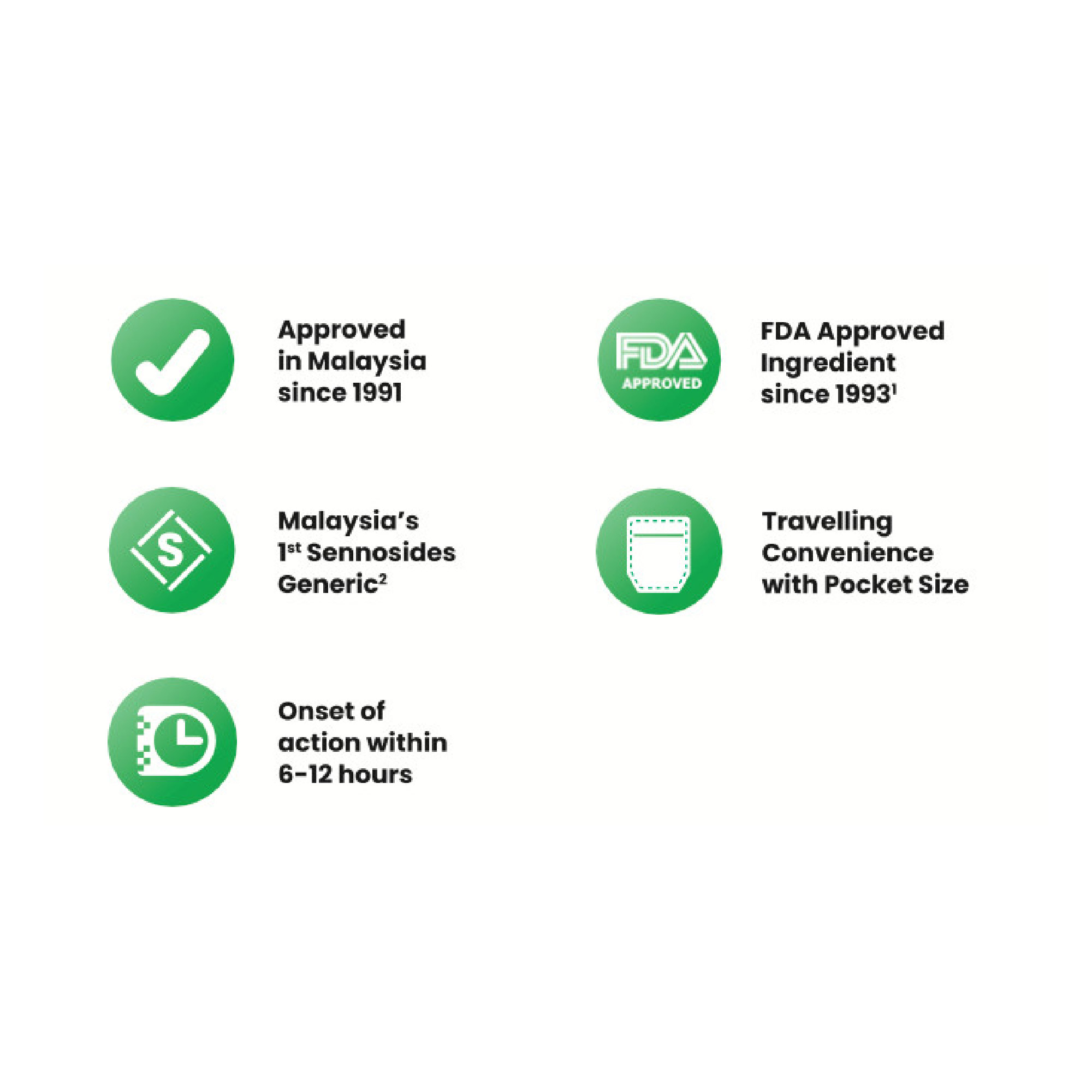 Senna (Sennosides 7.5) 10's x 6