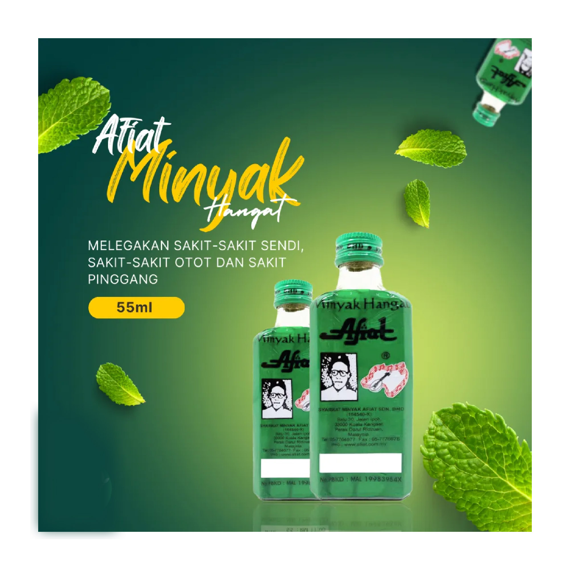 MINYAK HANGAT AFIAT 55ML