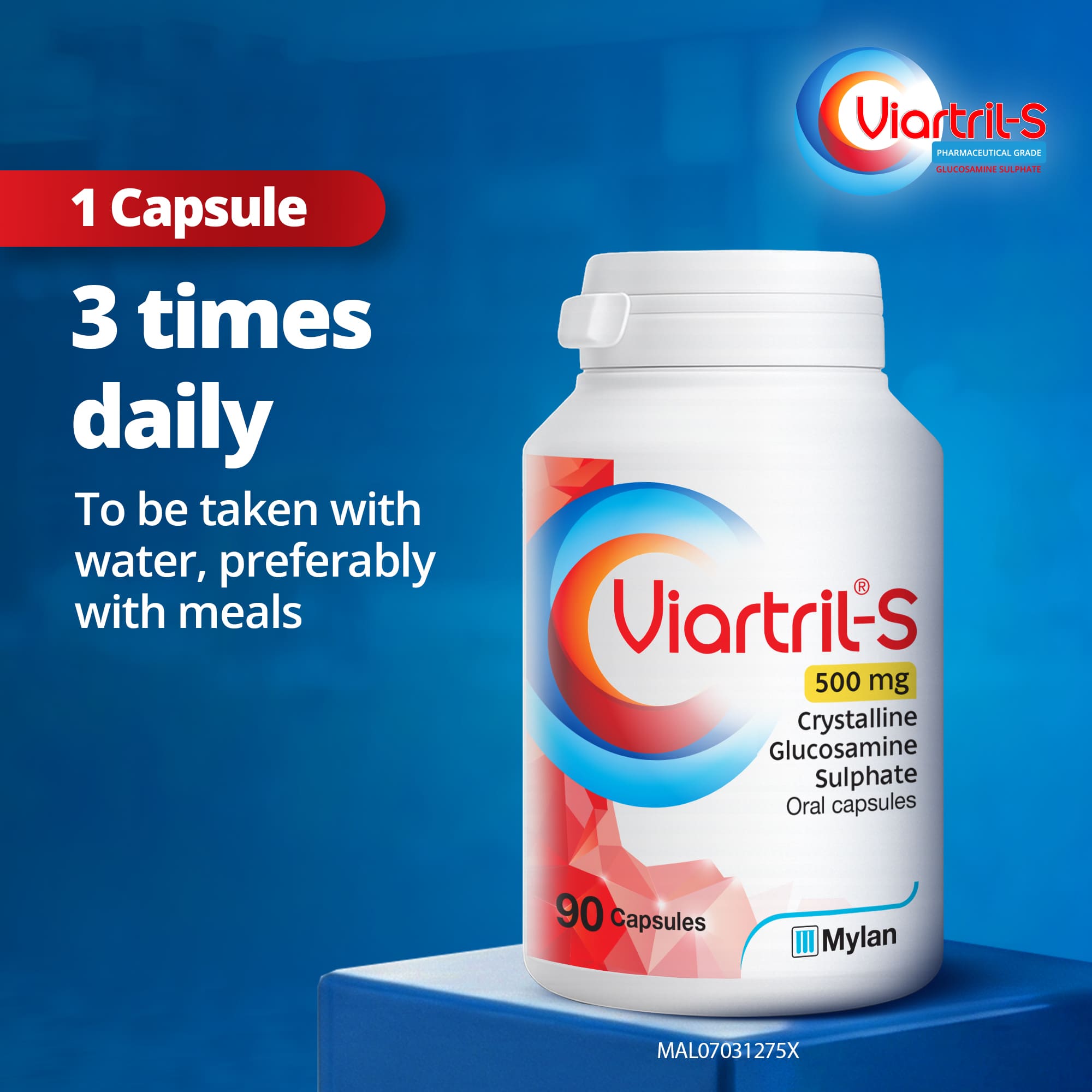 VIARTRIL-S 500MG 90'S