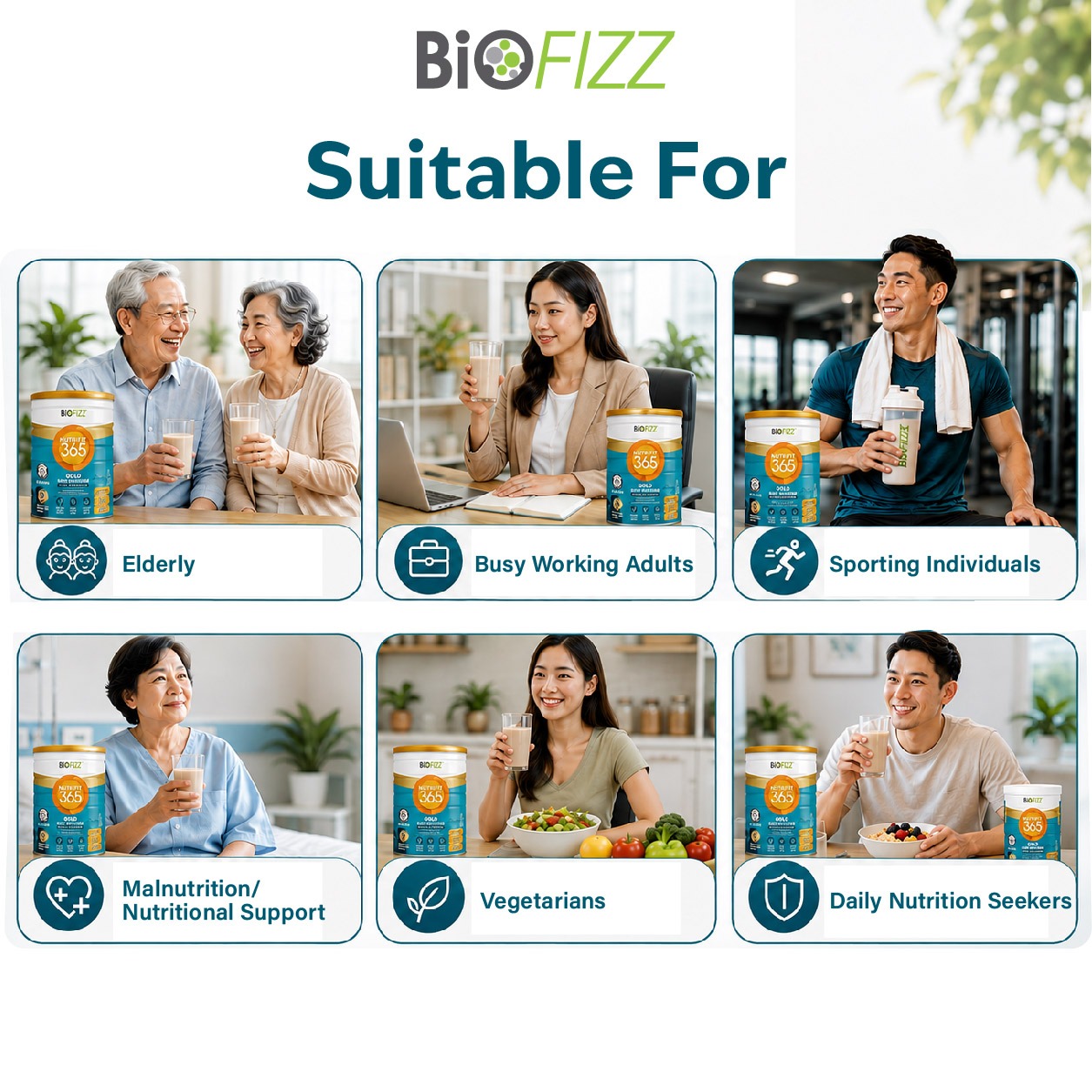 BIOFIZZ Nutrifit 365 Gold 800g
