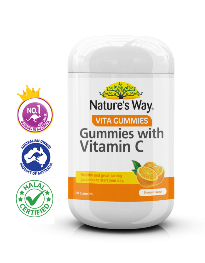 Nature's Way Gummies With Vitamin C 60's