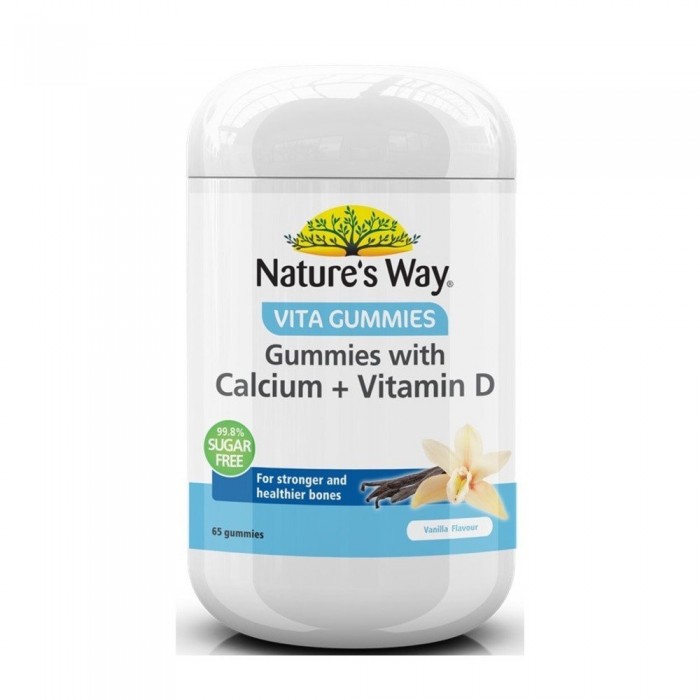 Nature's Way Gummies With Calcium + Vitamin D 65's