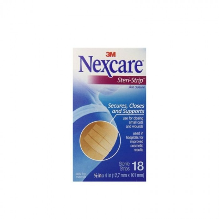 NEXCARE STERI-STRIP SKIN CLOSURE 18'S