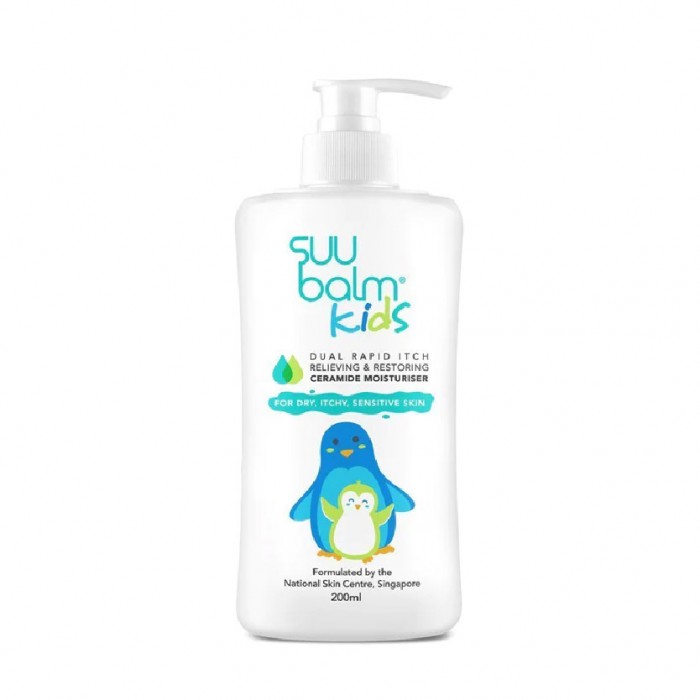 Suu Balm Kids Dual Rapid Itch Relieving & Restoring Ceramide Moisturiser 200ml