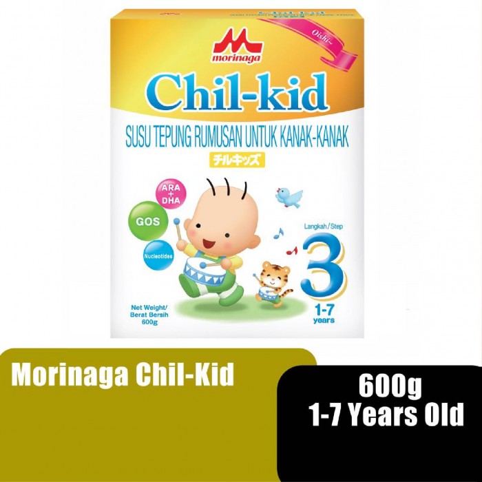 MORINAGA CHIL-KID 3 600G (1-7 YEARS OLD)