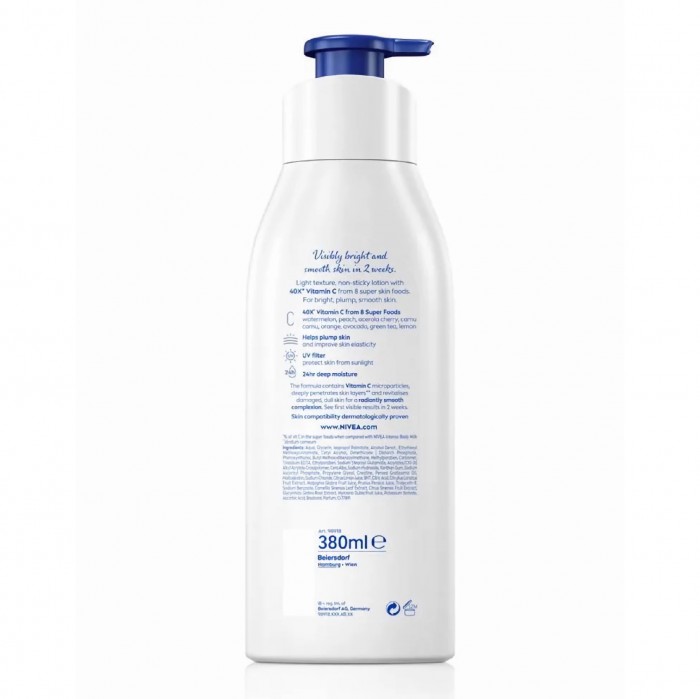 Nivea Extra White Radiant & Smooth Body Lotion 400ML (83807)