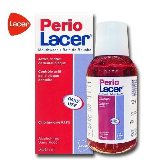 Perio Lacer Mouthwash / Bain De Bouche 200ml (Daily Use)