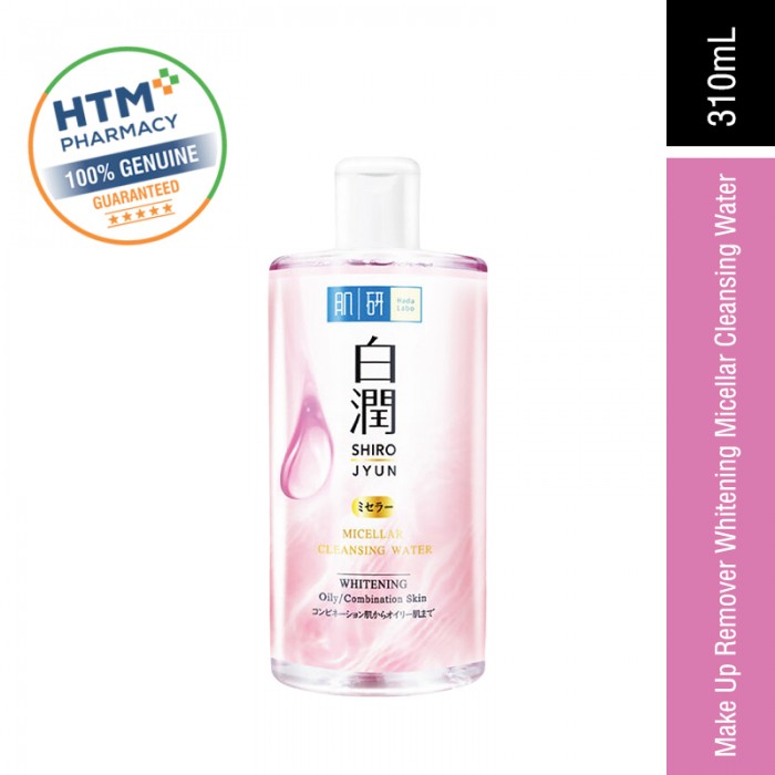 Hadalabo Makeup Remover Whitening Micellar Cleansing Water 310ml