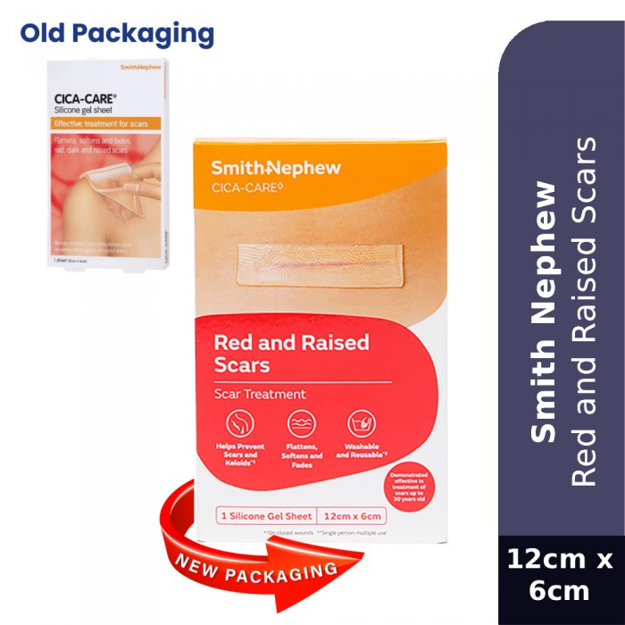 SMITH & NEPHEW CICA-CARE (12CM x 6CM) 1'S